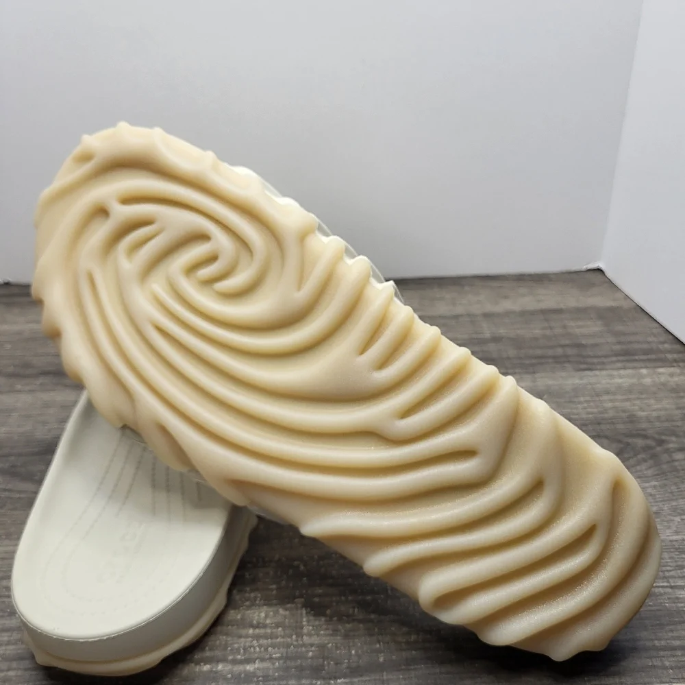 Salehe Bembury x Crocs The Pollex Slide Size 13 Mens Cream Recovery Sandals New